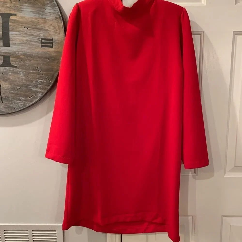 Halogen Red Tie Back Sheath Dress XLP NWT